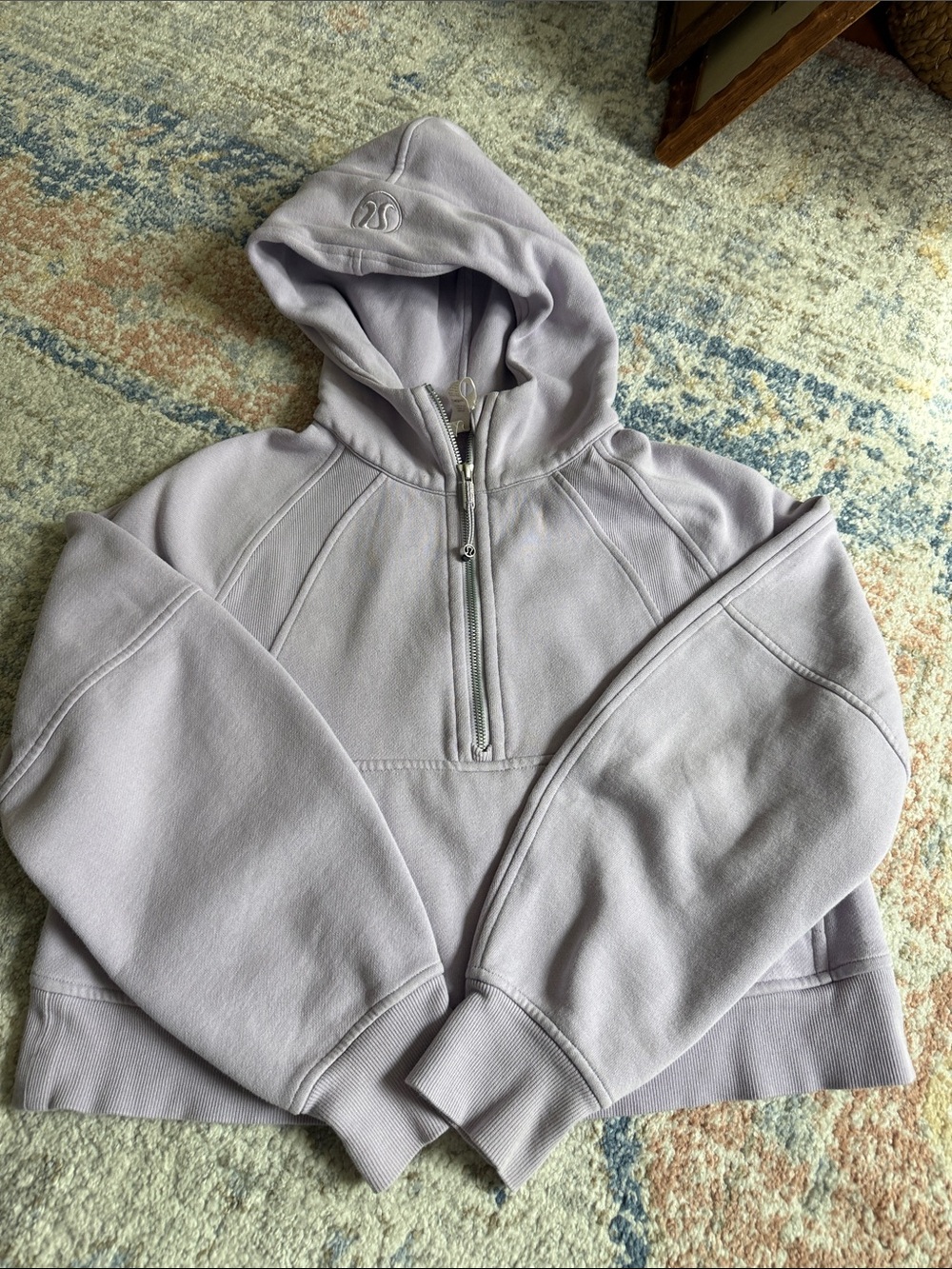 lululemon athletica Lavender Half-Zip Hoodie